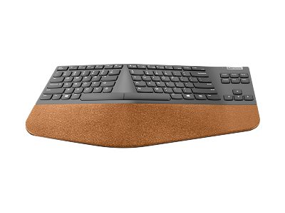 Lenovo Go Split - Tastatur - kabellos - 2.4 GHz - Schweiz-Franzsisch/Schweizerdeutsch - Storm Gray