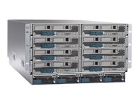 Cisco UCS SmartPlay Select 5108 Chassis - Rack-Montage - 6U - bis zu 8 Blades - Stromversorgung Hot-Plug 2500 Watt - TAA-konform