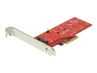 StarTech.com M2 PCIe SSD Adapter - x4 PCIe 3.0 NVMe / AHCI / NGFF / M-Key - Low Profile and Full Profile - SSD PCIe M.2 Adapter 