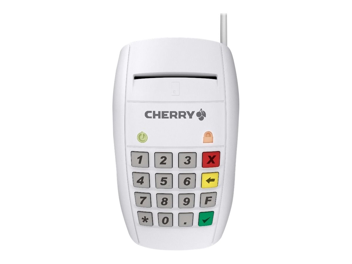 CHERRY SmartTerminal ST-2100 - SmartCard-Leser - USB - weiss