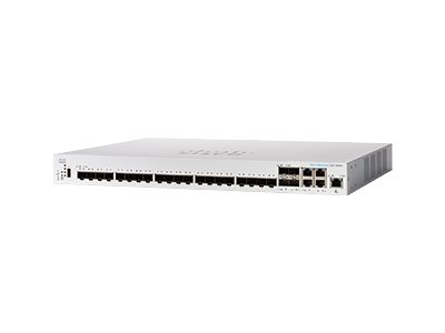 [Wiederaufbereitet] Cisco Business 350 Series CBS350-24XS - Switch - L3 - managed - 20 x 10 Gigabit SFP+ + 4 x combo 10 Gigabit 