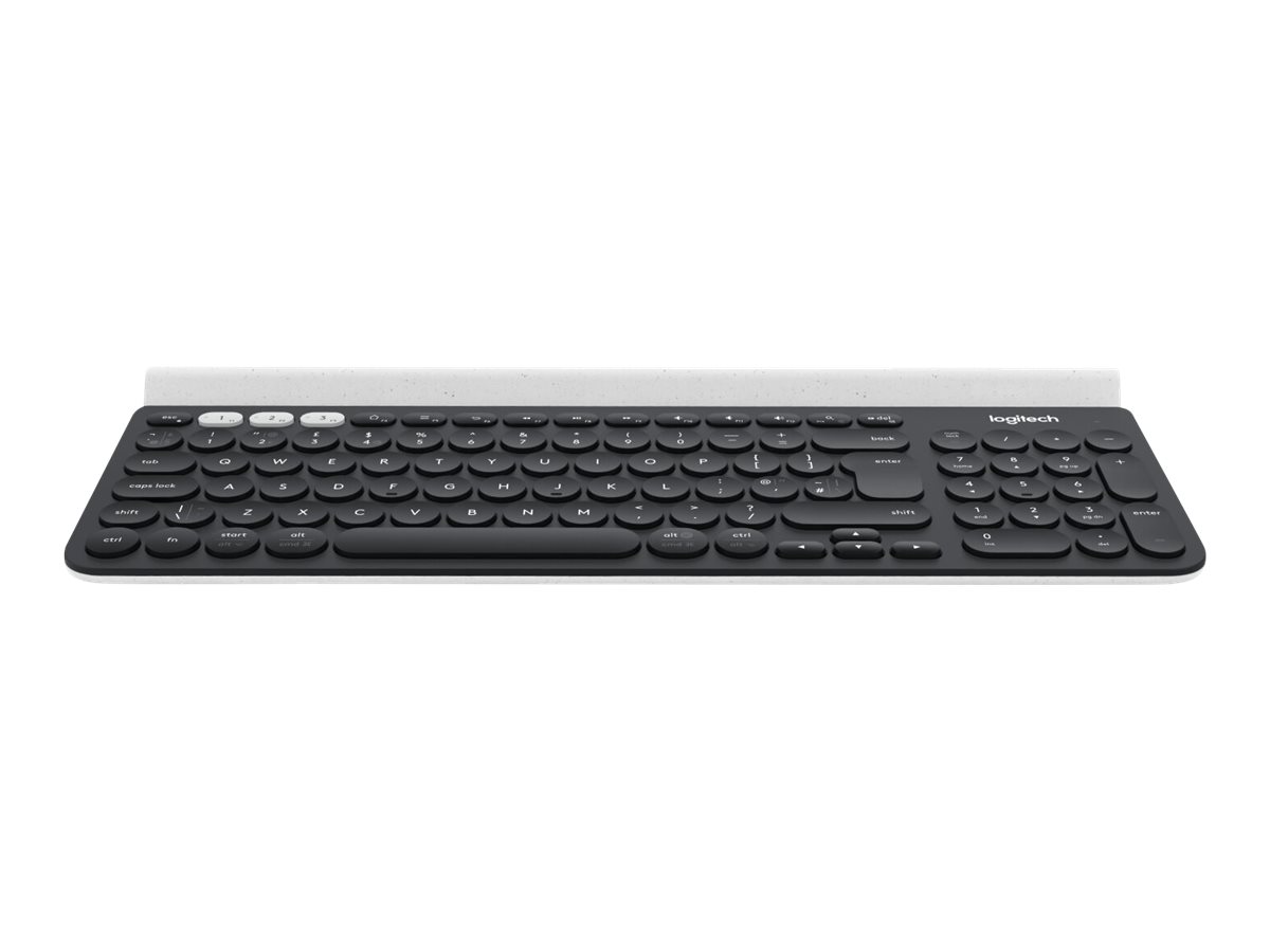 Logitech K780 Multi-Device - Tastatur - Bluetooth, 2.4 GHz - GB - weiss