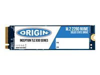 Origin Storage Inception M.2 NVMe 3D TLC - SSD - 480 GB - intern - M.2 2280 - PCIe 4.0 (NVMe)