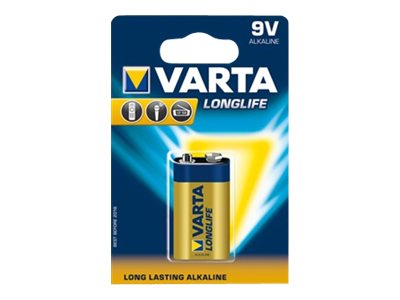 Varta Longlife 04122 - Batterie 9V - Alkalisch