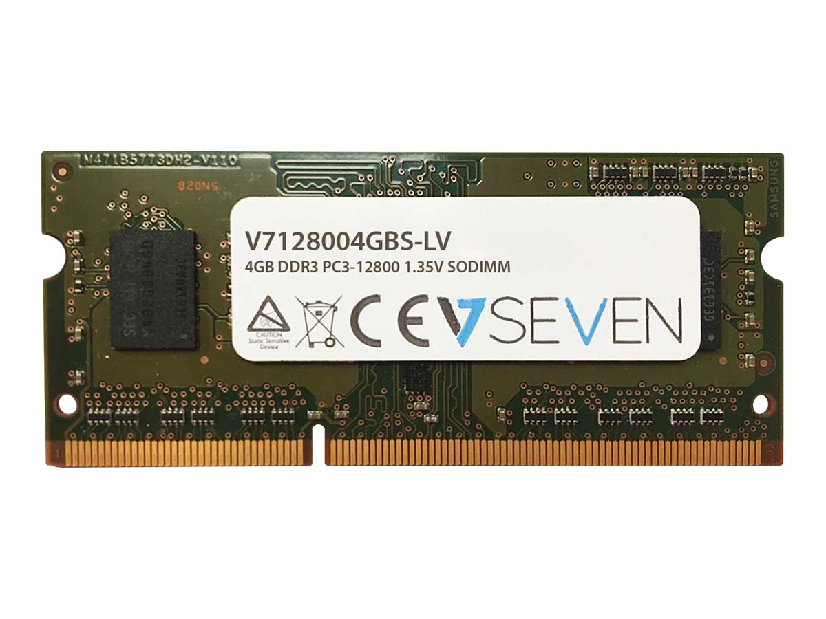 V7 - DDR3 - Modul - 4 GB - SO DIMM 204-PIN - 1600 MHz / PC3-12800