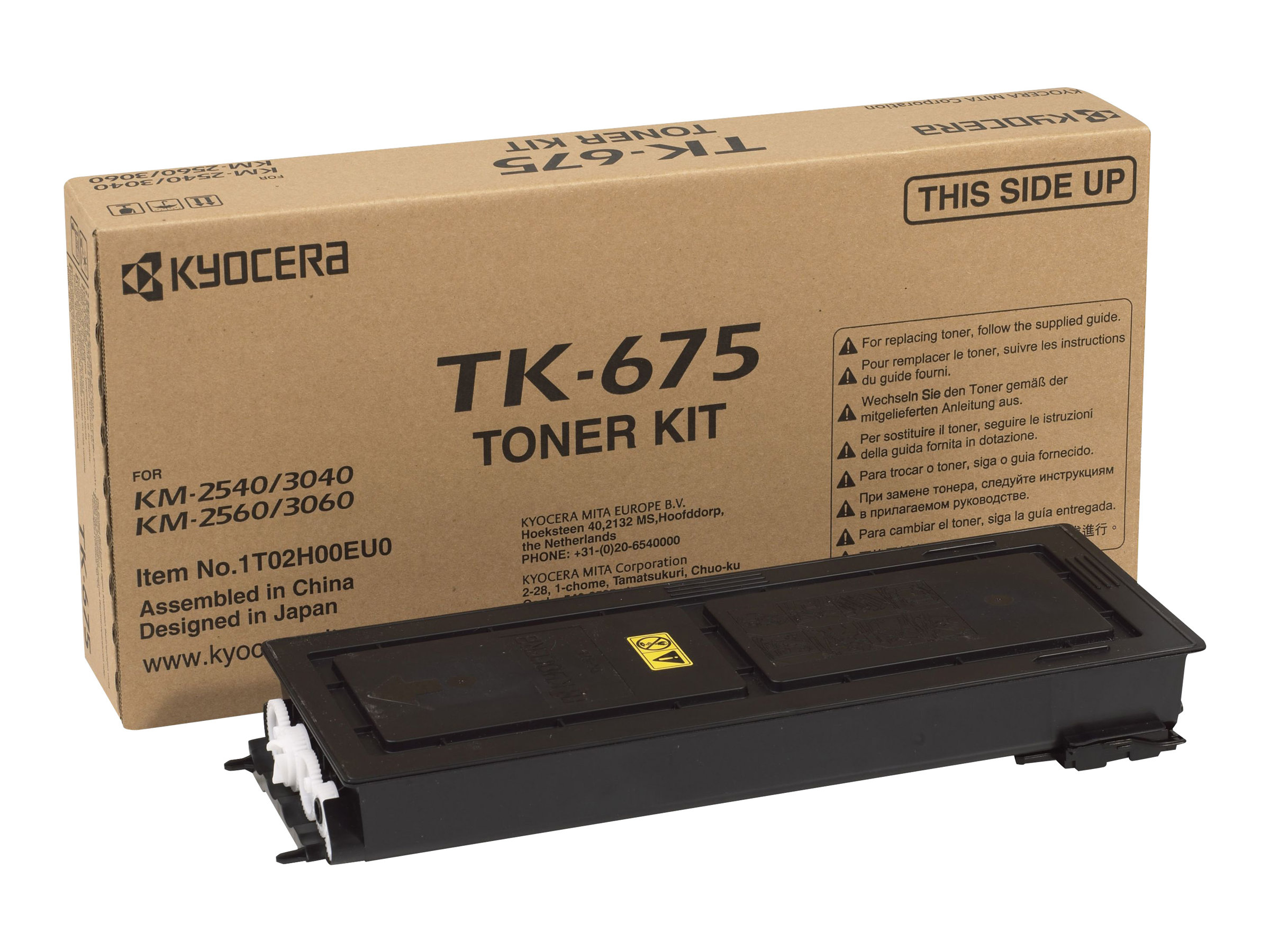 Kyocera TK 675 - Schwarz - Original - Tonerpatrone - fr KM 2540, 2560, 3040, 3060
