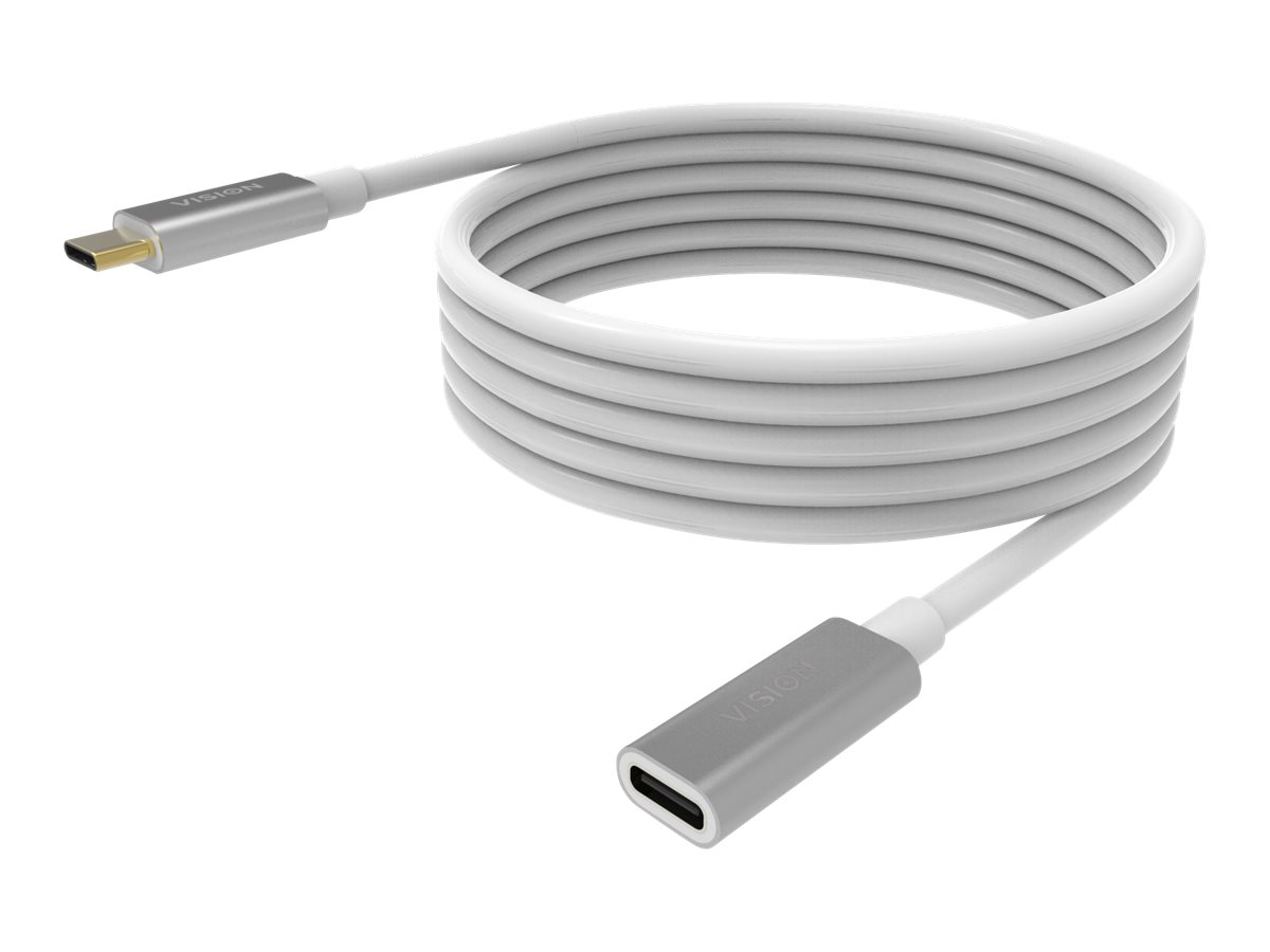 Vision Techconnect - USB-Verlngerungskabel - 24 pin USB-C (M) zu 24 pin USB-C (W) - 2 m