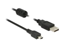 Delock - USB-Kabel - USB (M) zu Mini-USB, Typ B (M) - USB 2.0 - 1 m - Schwarz