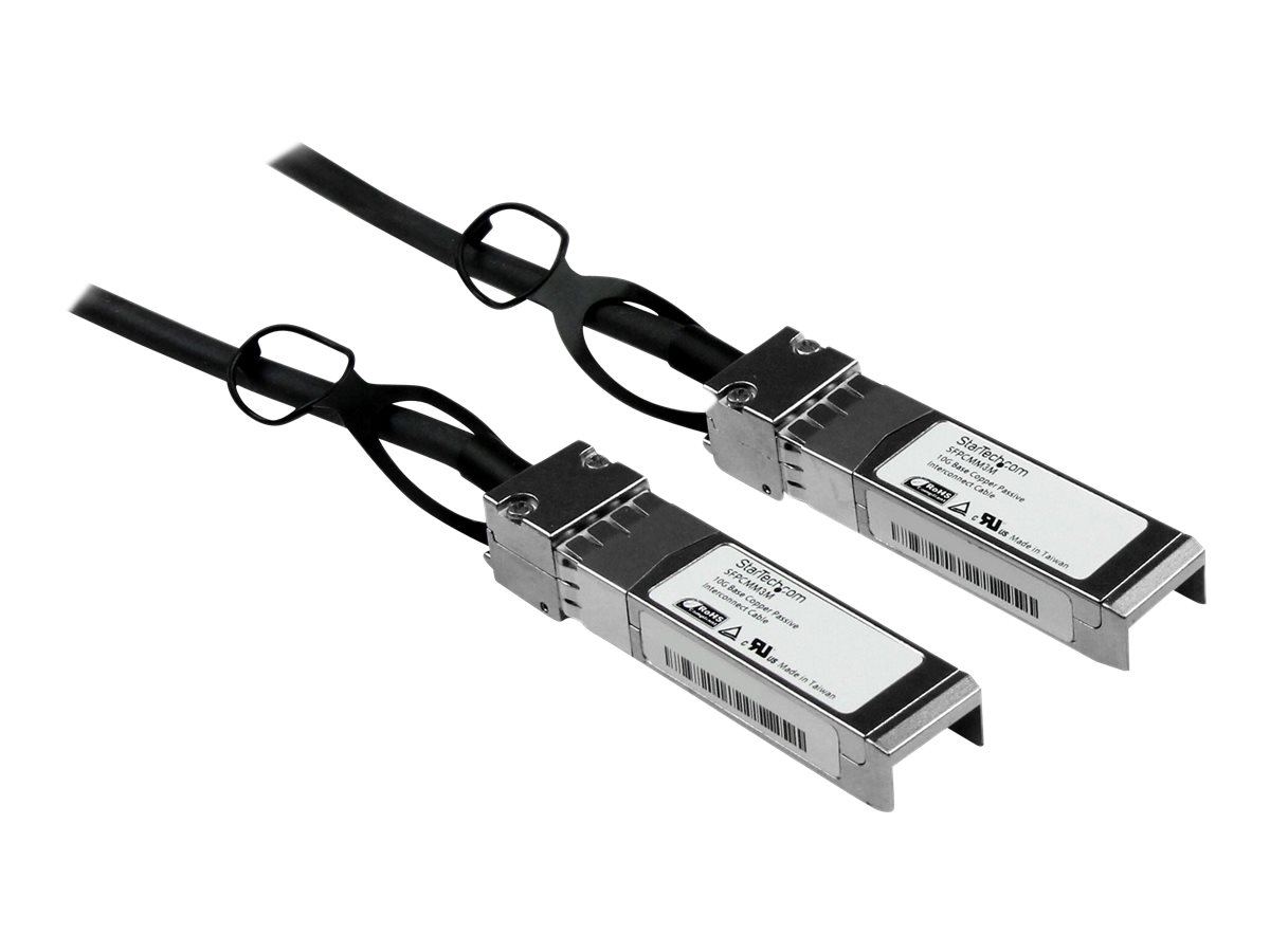 StarTech.com Cisco kompatibles SFP+ Twinax Kabel 3m - 10GBASE-CU SFP+ Direct Attach Kabel - passiv - 10Gigabit Kupfer Netzwerkka