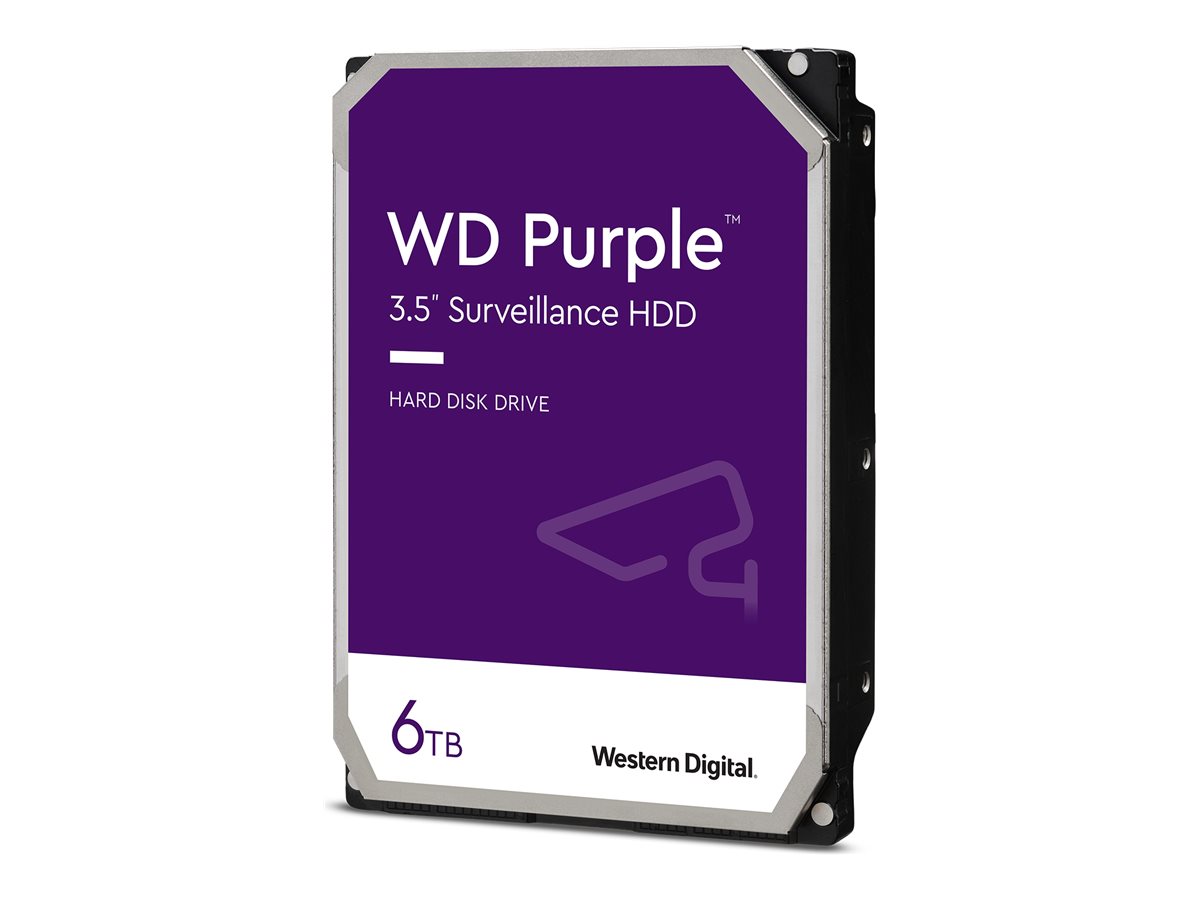 WD Purple WD64PURZ - Festplatte - 6 TB - berwachung - intern - 3.5