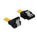 Delock Cable SATA - SATA-Kabel - Serial ATA 150/300/600 - SATA (W) zu SATA (W) - 50 cm - nach unten gewinkelter Stecker, eingera