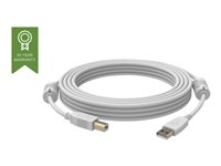Vision Techconnect - USB-Kabel - USB Typ B (M) zu USB (M) - USB 2.0 - 2 m - weiss