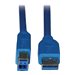 Eaton Tripp Lite Series USB 3.2 Gen 1 SuperSpeed Device Cable (A to B M/M), 10 ft. (3.05 m) - USB-Kabel - USB Typ A (M) zu USB T