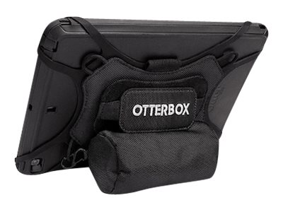 OtterBox Utility Series Latch - Hintere Abdeckung fr Tablet - mit Zubehrtasche - Schwarz - 10