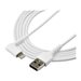 StarTech.com 2m USB-A auf Lightning-Kabel - 90 rechtwinkliges USB Typ-A auf Ladekabel - Synchronisationskabel - Apple MFi-zerti