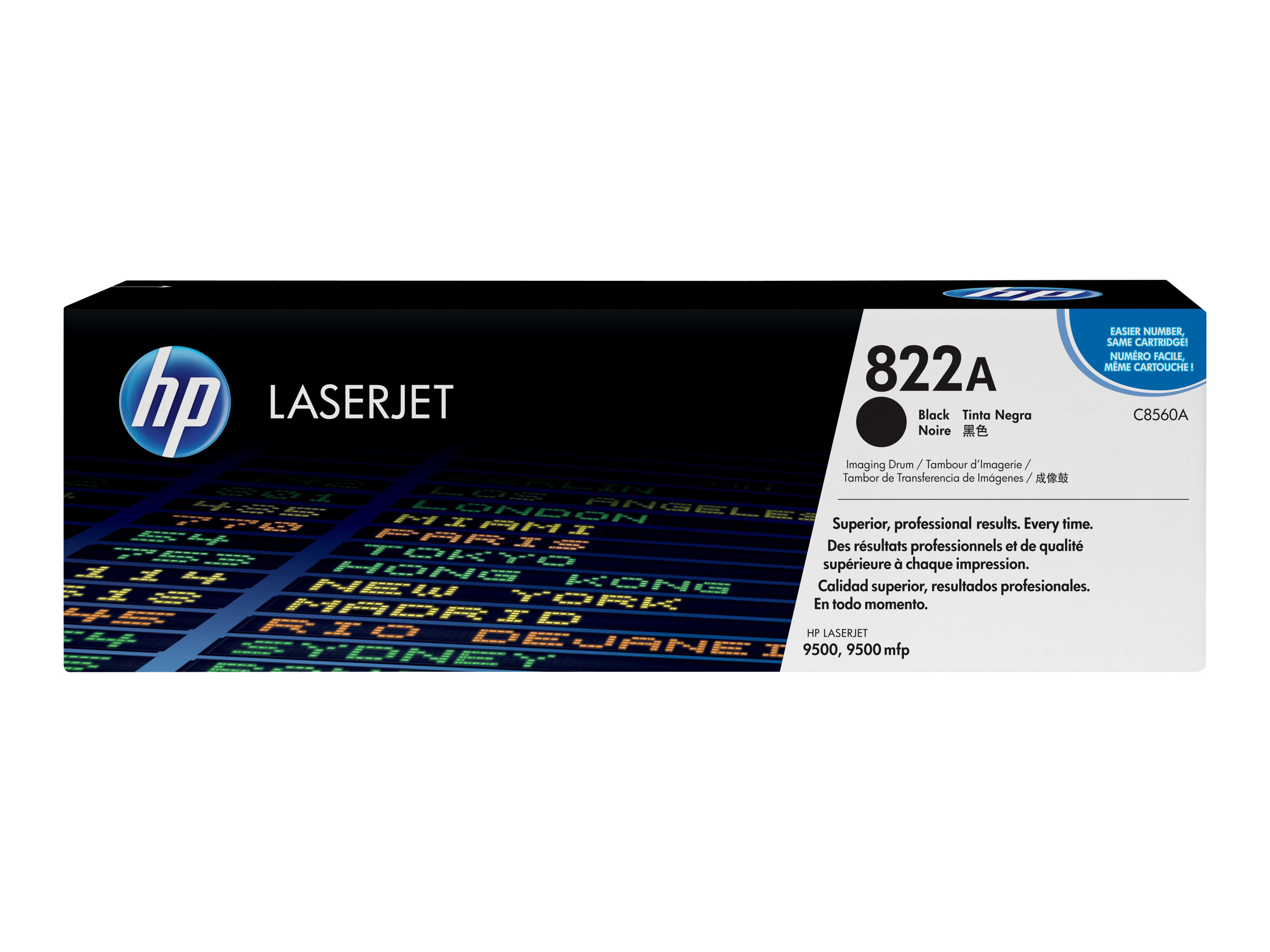HP 822A - Schwarz - Original - Trommeleinheit - fr Color LaserJet 9500gp, 9500hdn, 9500mfp, 9500n