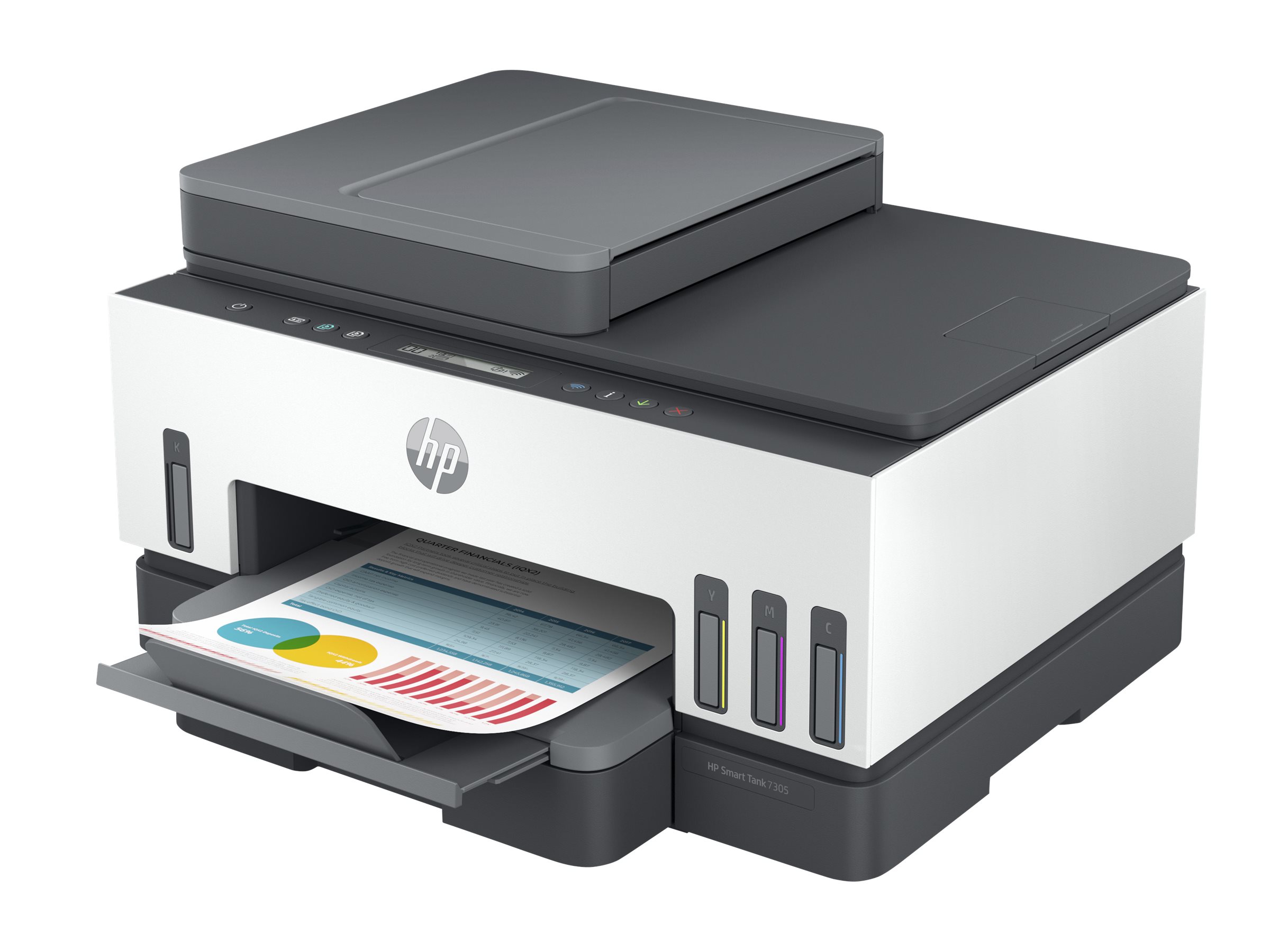 HP Smart Tank 7305 All-in-One - Multifunktionsdrucker - Farbe - Tintenstrahl - nachfüllbar - Letter A (216 x 279 mm)/A4 (210 x 2
