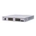 Cisco Business 350 Series CBS350-16T-2G - Switch - L3 - managed - 16 x 10/100/1000 + 2 x Gigabit SFP - an Rack montierbar