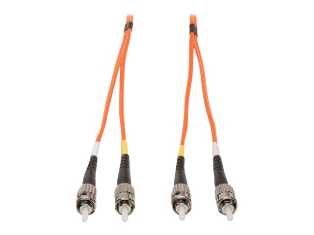 Eaton Tripp Lite Series Duplex Multimode 62.5/125 Fiber Patch Cable (ST/ST), 15M (50 ft.) - Patch-Kabel - ST multi-mode (M) zu S