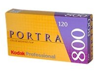 Kodak PROFESSIONAL PORTRA 800 - Farbnegativfilm - 120 (6 cm) - ISO 800 - 5 Rollen
