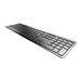 CHERRY KW 9100 SLIM - Tastatur - kabellos - 2.4 GHz, Bluetooth 4.0 - QWERTZ - Deutsch