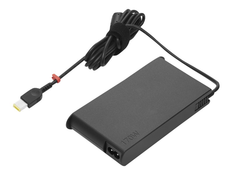 Lenovo ThinkPad 170W Slim AC Adapter (Slim-tip) - Netzteil - Wechselstrom 90-265 V - 170 Watt - Schweiz - Schwarz
