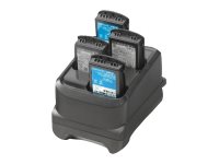Zebra 4-slot battery charger - Batterieladegert - fr Zebra MC3300 Premium, MC3300 Premium Plus, MC3300 Standard
