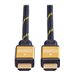 Roline Gold HDMI High Speed Cable with Ethernet - HDMI-Kabel mit Ethernet - HDMI mnnlich zu HDMI mnnlich - 3 m - Doppelisolier