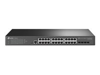 TP-Link JetStream TL-SG3428 V2.26 - Switch - managed - 24 x 10/100/1000 + 4 x Gigabit SFP - an Rack montierbar