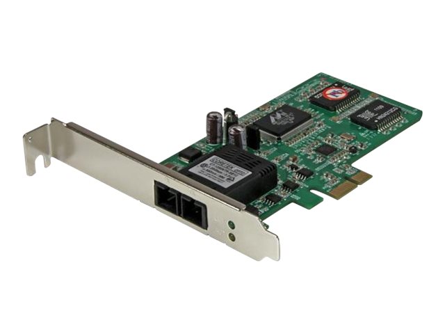 StarTech.com LWL / Glasfaser PCI Express Gigabit Netzwerkkarte - SC Fibre Channel Multimode NIC - 550m - Netzwerkadapter - PCIe 