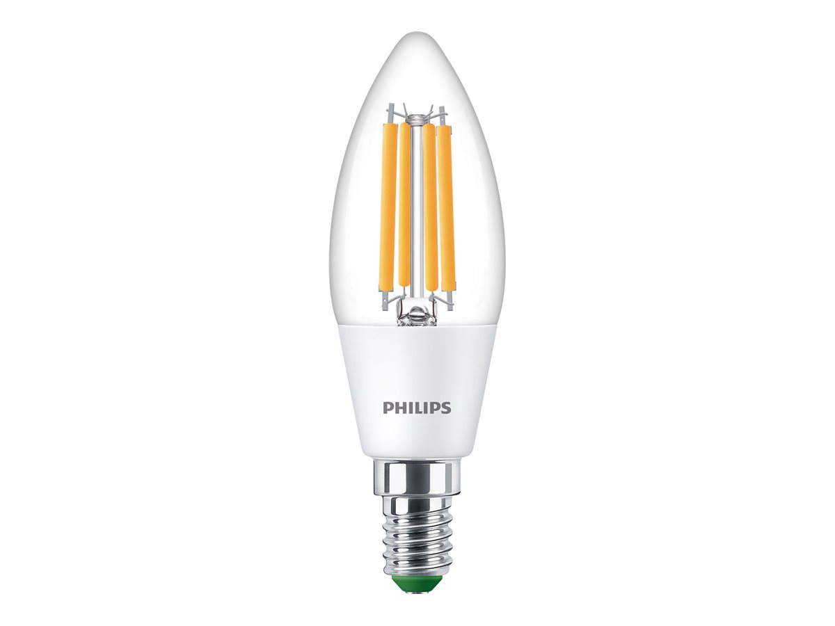 Philips - Glhbirne mit LED-Filament - Form: B35 - klar Finish - E14 - 2.3 W (Entsprechung 40 W)