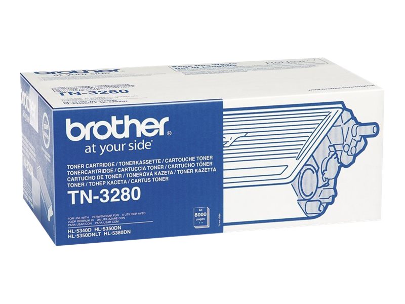 Brother TN3280 - Schwarz - Original - Tonerpatrone - fr Brother DCP-8070, 8085, HL-5340, 5350, 5370, 5380, MFC-8370, 8380, 8880