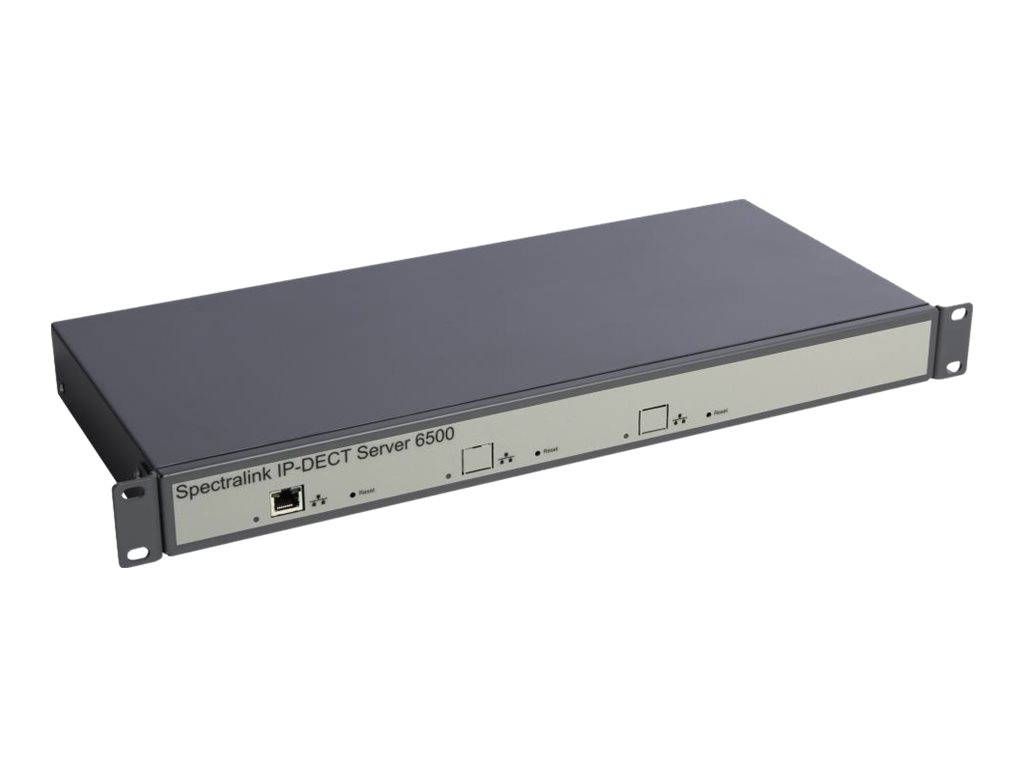 SpectraLink IP-DECT Server 6500 - Server für kabellose Geräte - DECT - Rack-montierbar - mit Cisco Advanced SIP License