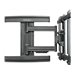 StarTech.com TV Wall Mount for up to 80 inch (110lb) VESA Mount Displays, Low Profile Full Motion Universal TV Wall Mount Bracke
