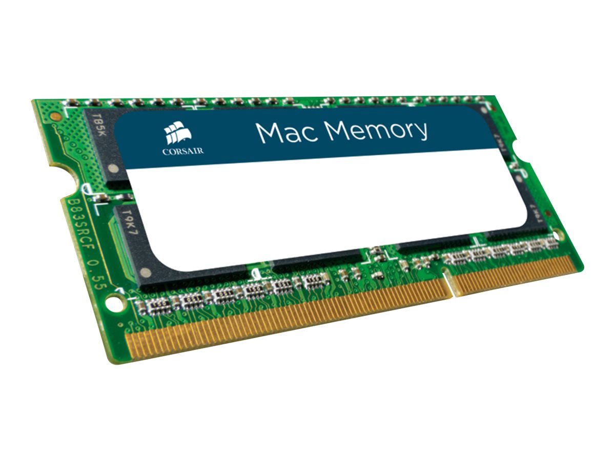 CORSAIR Mac Memory - DDR3 - Modul - 8 GB - SO DIMM 204-PIN - 1600 MHz / PC3-12800