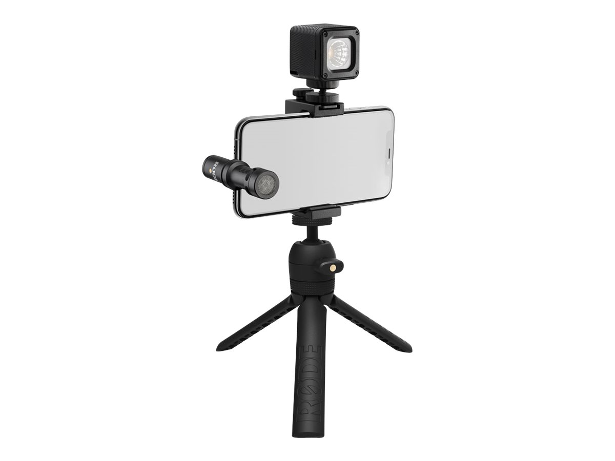 RDE Vlogger Kit iOS Edition - Mikrofon - Apple Lightning - Schwarz