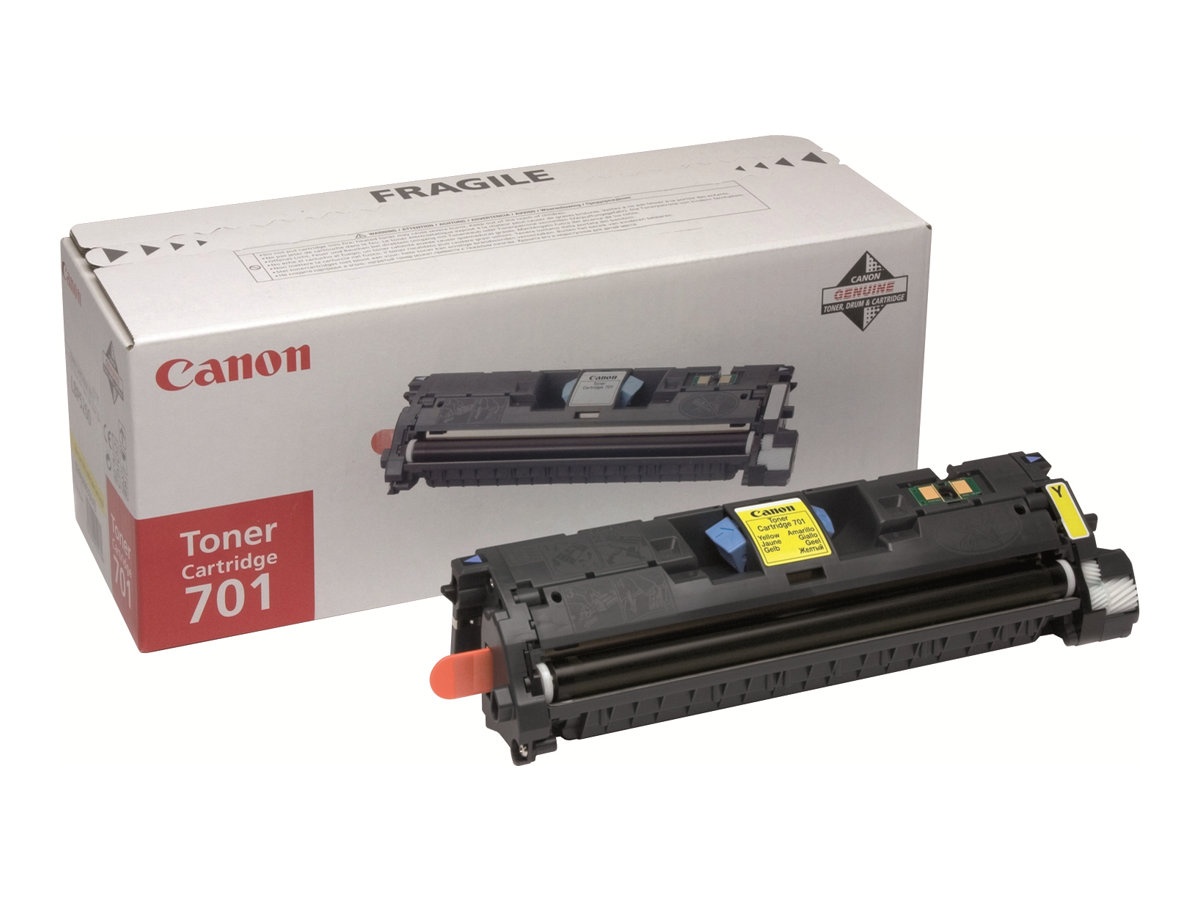 Canon 701 - Gelb - Original - Tonerpatrone - fr ImageCLASS MF8180c; Laser Shot LBP-5200; LaserBase MF8180C