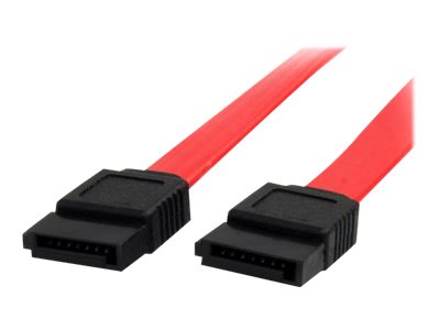 StarTech.com 45cm SATA Kabel - internes 7pin S-ATA Datenkabel -Serial ATA Anschlusskabel - Rot - SATA-Kabel - SATA (W) zu SATA (