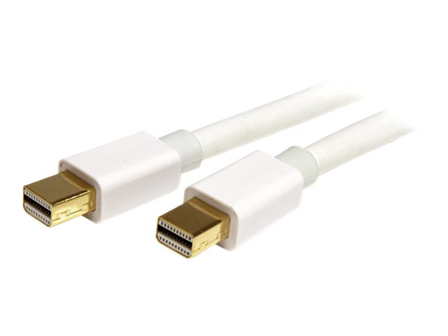 StarTech.com 3m Mini DisplayPort Kabel -mDP Kabel - Stecker/Stecker - Weiss - DisplayPort-Kabel - Mini DisplayPort (M) zu Mini D