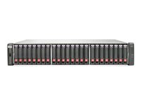 HPE Modular Smart Array 2040 SAN Dual Controller SFF Storage - Festplatten-Array - 24 Schchte (SAS-2) - 8Gb Fibre Channel, iSCS