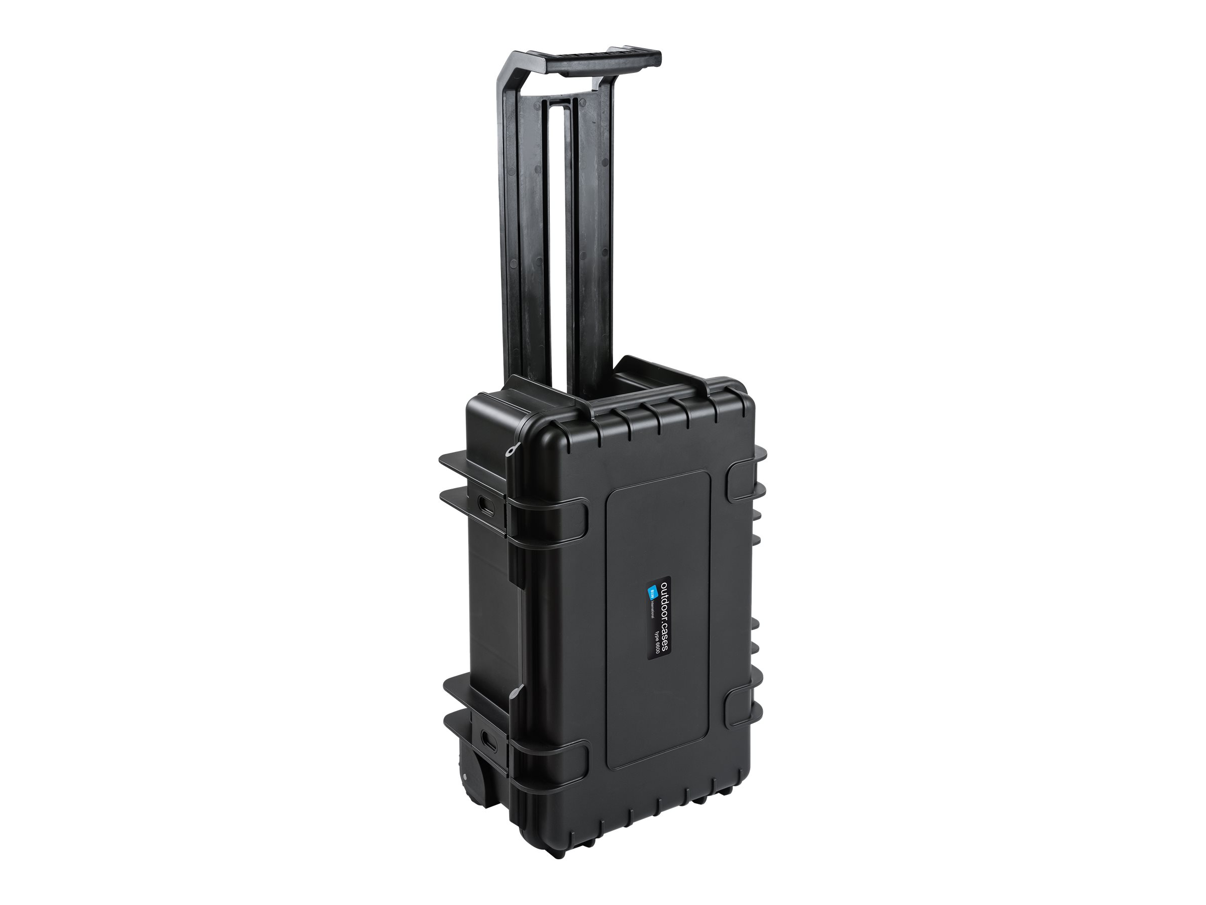 B&W outdoor.case Type 6600 - Koffer mit Rollen - Polypropylen - Schwarz