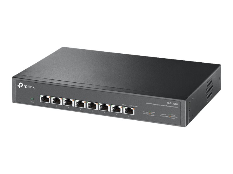 TP-Link TL-SX1008 V1 - Switch - Desktop, an Rack montierbar
