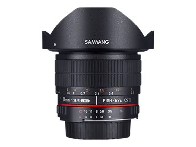 Samyang - Fischaugenobjektiv - 8 mm - f/3.5 UMC CS II - Canon EF/EF-S
