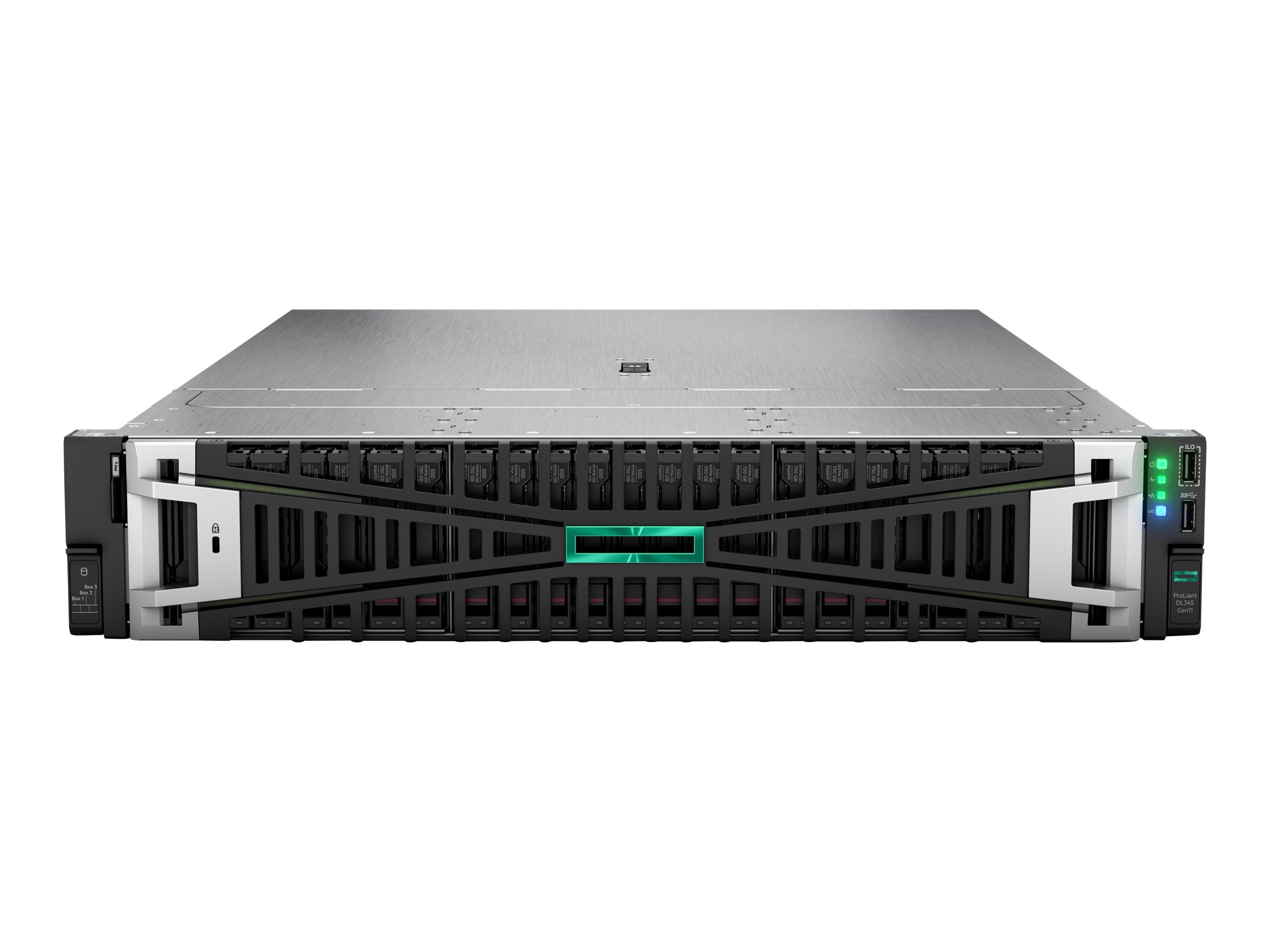 HPE ProLiant DL345 Gen11 - Server - Rack-Montage - 2U - 1-Weg - 1 x EPYC 9124 / 3 GHz