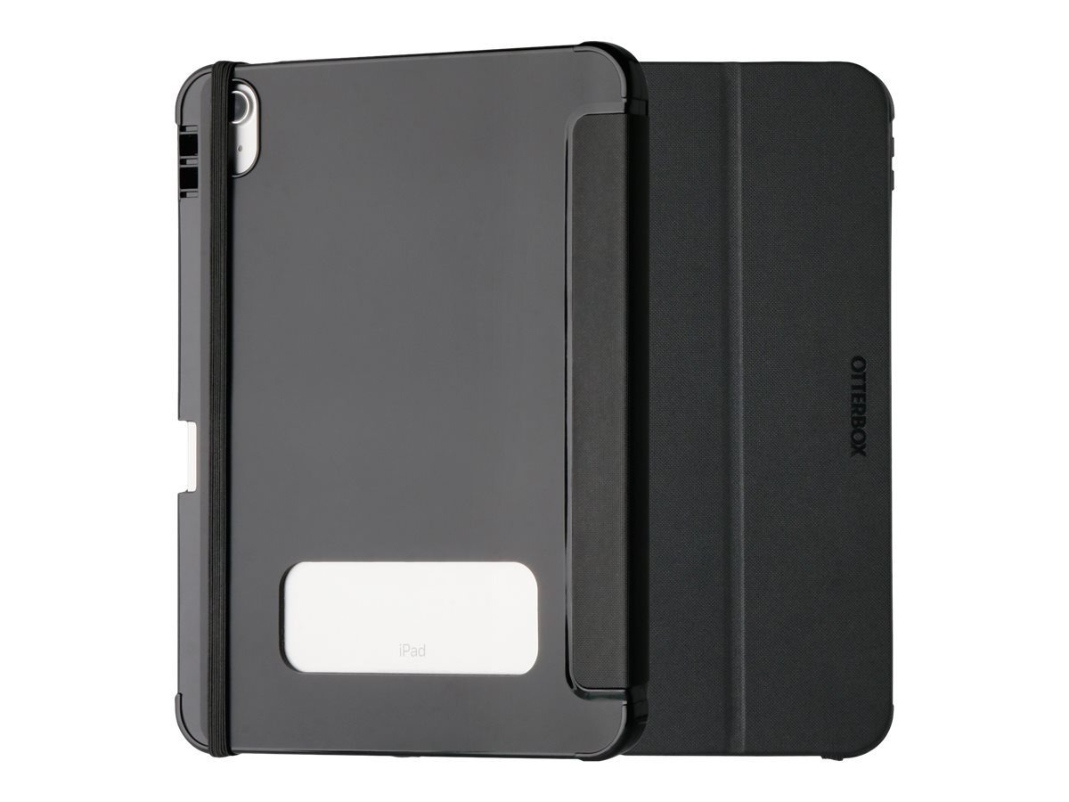 OtterBox React Series - Flip-Hlle fr Tablet - Schwarz - fr Apple 10.9-inch iPad (10. Generation)