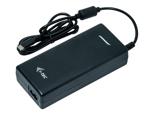 i-Tec Universal Charger USB-C PD 3.0 + 1x USB 3.0 - Netzteil - Wechselstrom 100-240 V - 112 Watt - Ausgangsanschlüsse: 2 - Schwa