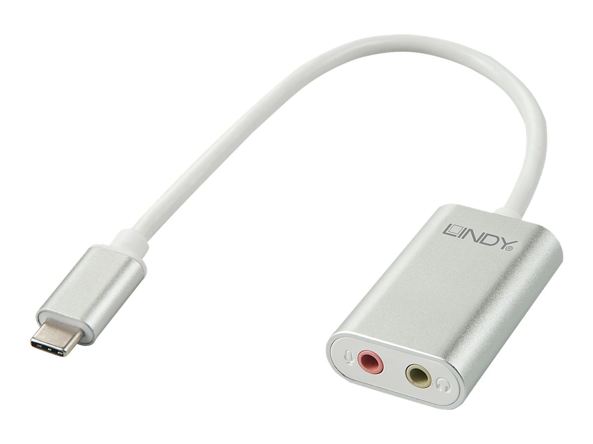 Lindy Audio Adapter - Soundkarte - USB-C