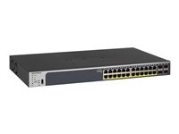 NETGEAR Pro GS728TPPv2 - V2 - Switch - L3 - Smart - 24 x 10/100/1000 (PoE+) + 4 x Gigabit SFP