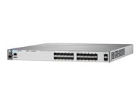 HPE Aruba 3800-24SFP-2SFP+ - Switch - L4 - managed - 24 x Gigabit SFP + 2 x 10 Gigabit Ethernet / 1 Gigabit Ethernet SFP+ - an R