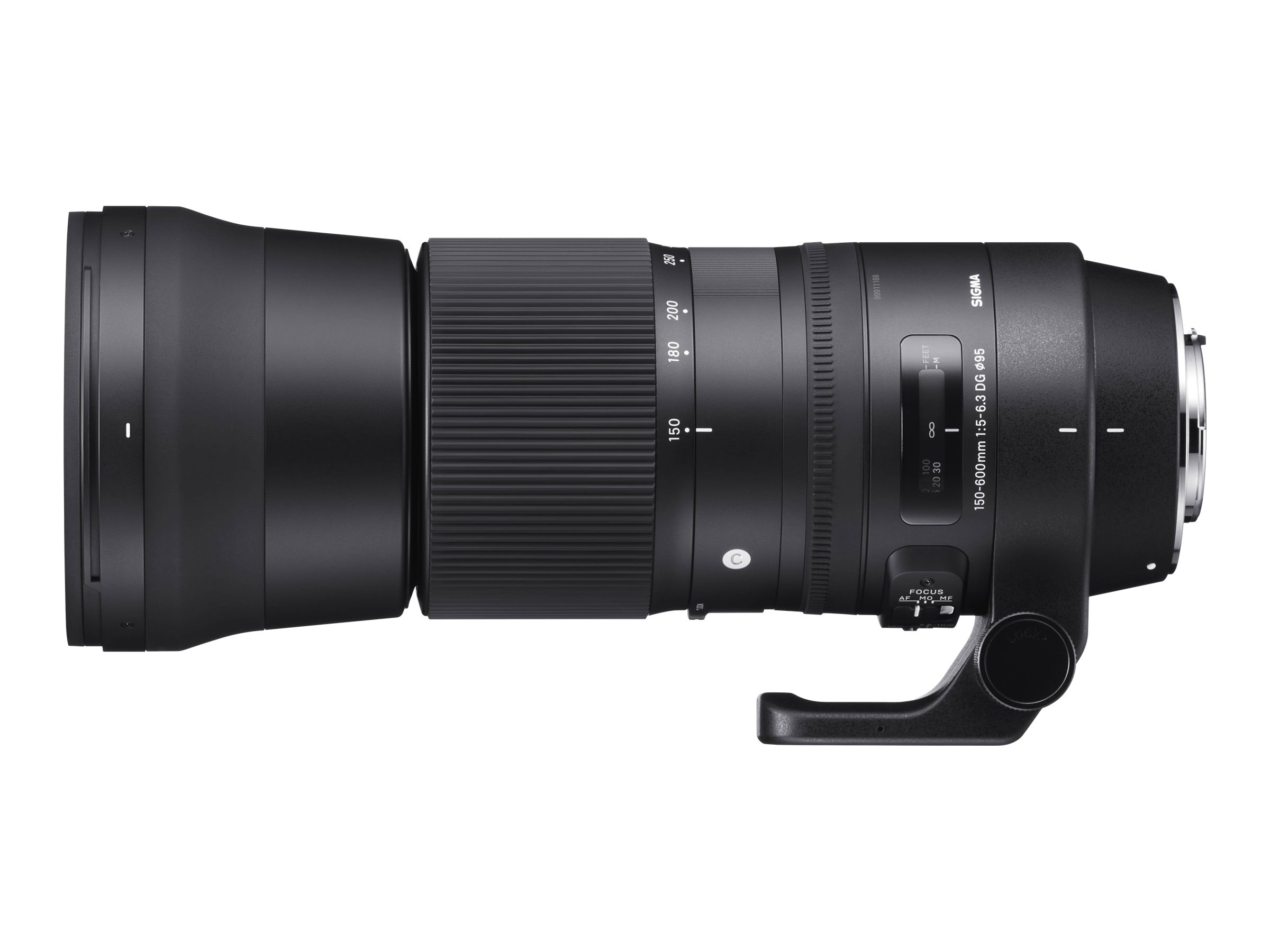 Sigma Contemporary - Telezoomobjektiv - 150 mm - 600 mm - f/5.0-6.3 DG OS HSM - Nikon F